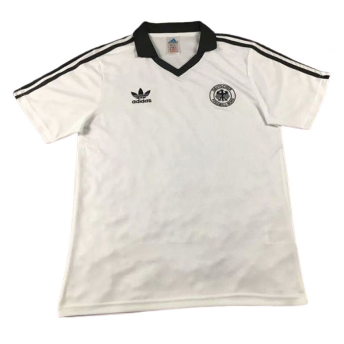 Thailande Maillot De Foot Allemagne Domicile Retro 1980 Pas Cher